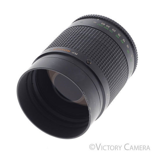 Minolta RF Rokkor-X 500mm f8 Telephoto Mirror Lens [EXC-] - Victory Camera
