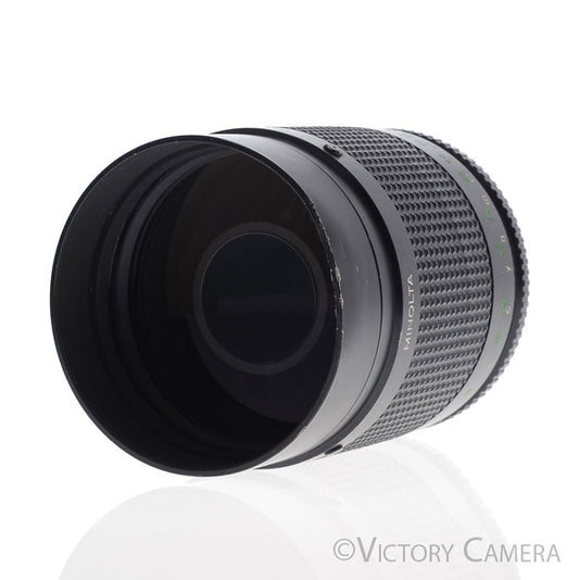 Minolta RF Rokkor-X 500mm f8 Telephoto Mirror Lens [EXC-] - Victory Camera