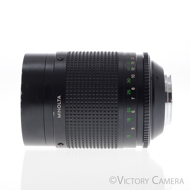 Minolta RF Rokkor-X 500mm f8 Telephoto Mirror Lens [EXC-] - Victory Camera