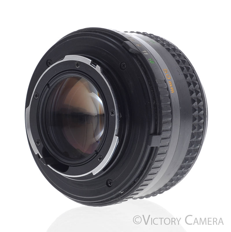 Minolta MD Rokkor 50mm f1.4 Manual Focus Prime Lens [EXC+] - Victory Camera