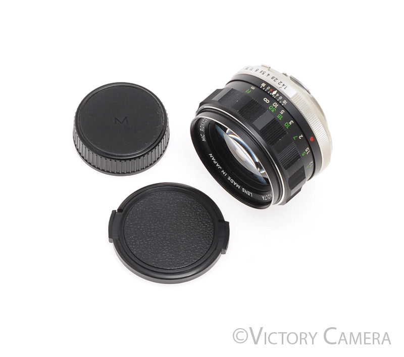 Minolta Rokkor-PF MC 58mm f1.4 Prime Lens [EXC] - Victory Camera