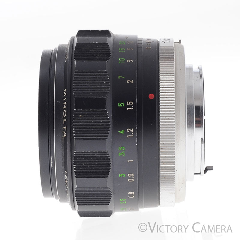 Minolta MC Rokkor-PG 58mm f1.2 FAST Prime Lens [GOOD] - Victory Camera