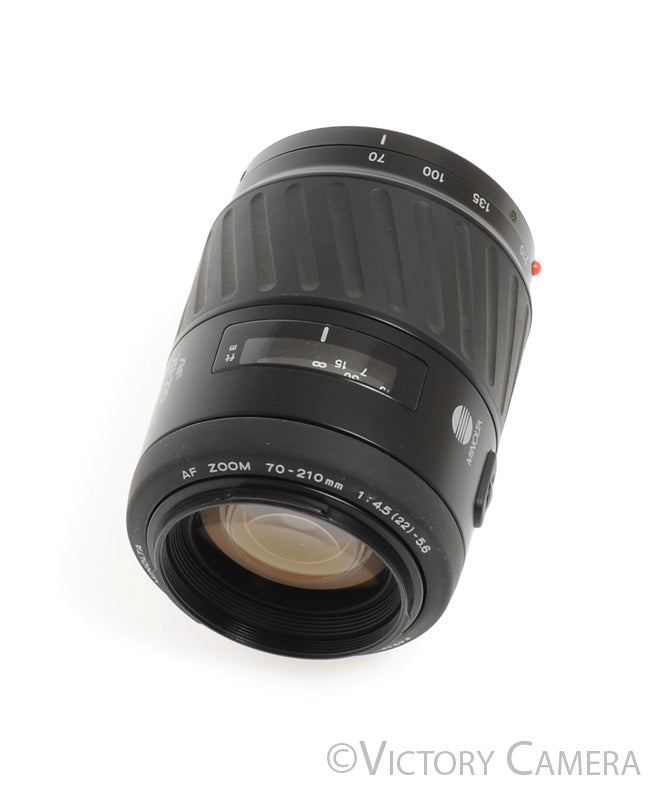 Minolta Maxxum AF Zoom 70-210mm f4.5-5.6 Lens -Clean- - Victory Camera