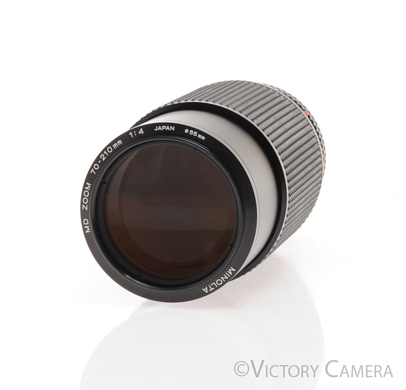 Minolta MD Zoom 70-210mm f4 Telephoto Zoom LensHere's a nice zoom lens [EXC-] - Victory Camera