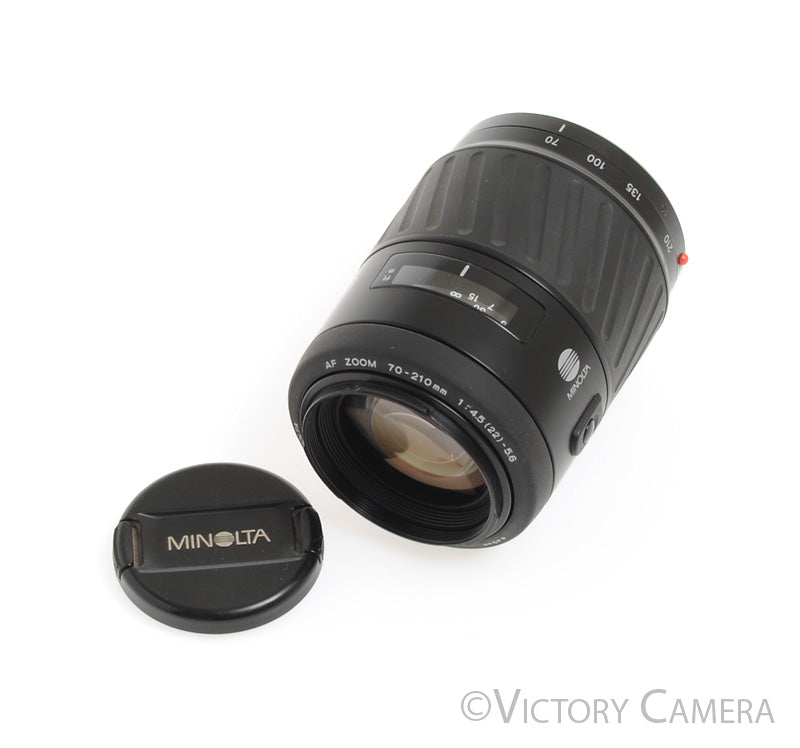 Minolta Maxxum AF Zoom 70-210mm f4.5-5.6 Lens -Clean- - Victory Camera