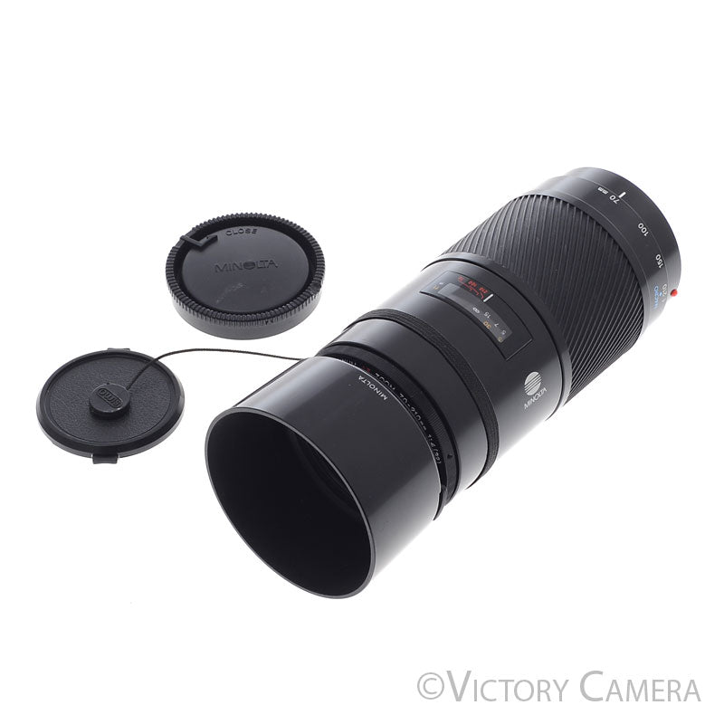 Minolta Maxxum 70-210mm f4 "Beercan" Zoom Lens for Sony A Mount [EXC+] - Victory Camera