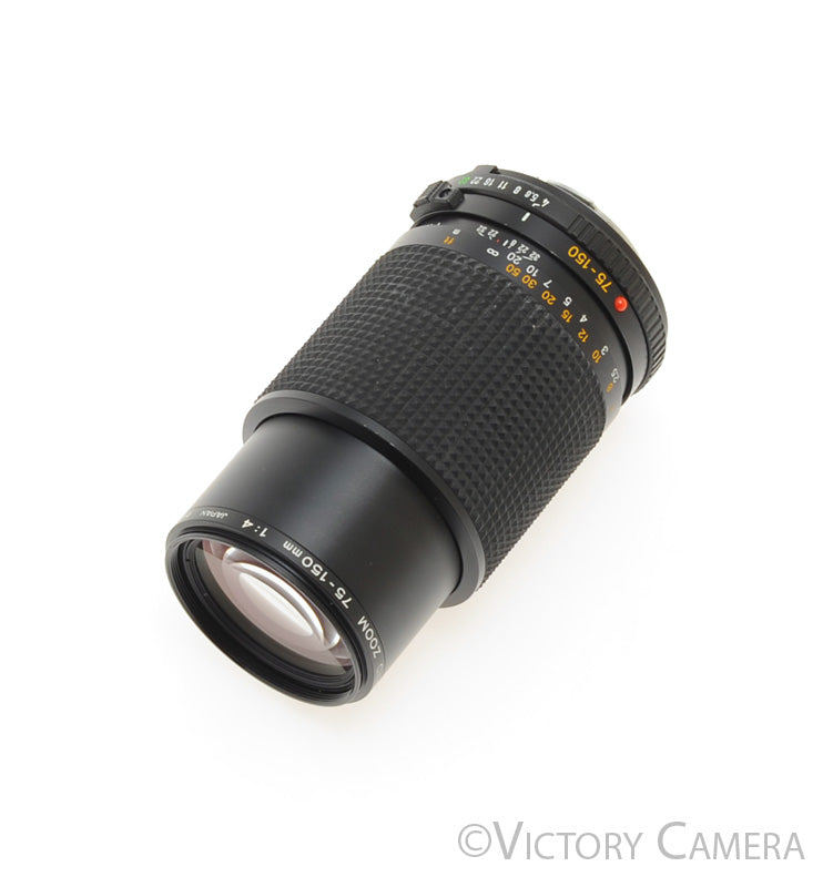 Minolta MD 75-150mm f4 Zoom Lens [EXC+] - Victory Camera