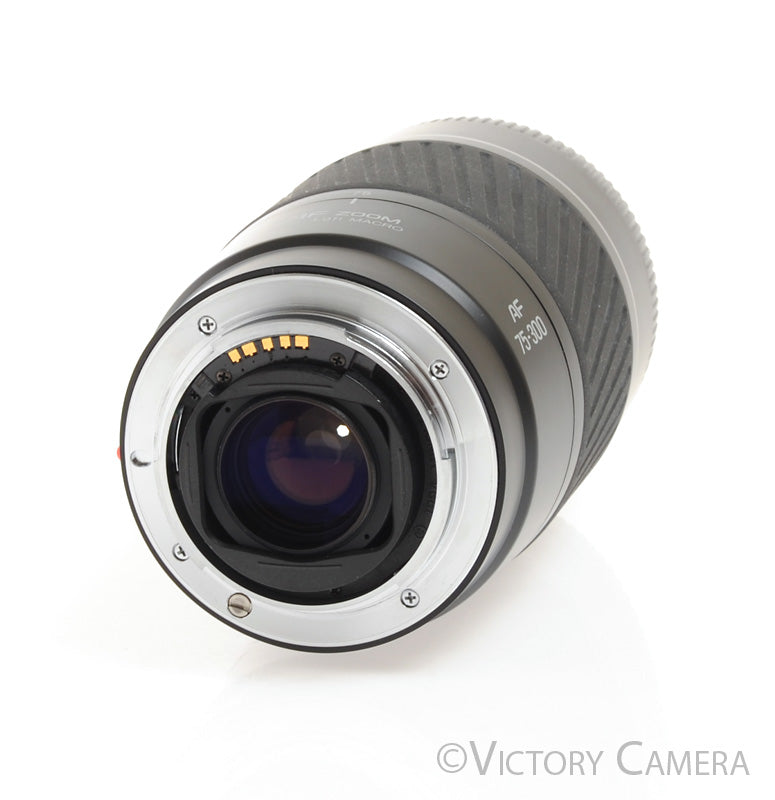 Minolta Maxxum 75-300mm f4.5-5.6 II Telephoto Zoom Lens -Clean in Box -