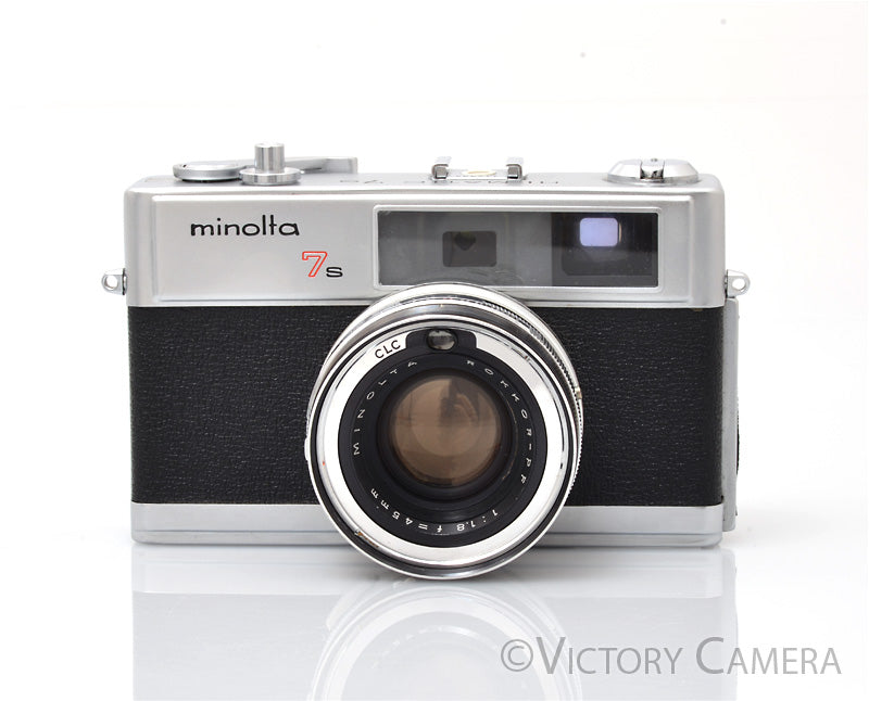 Minolta Hi-Matic 7s Rangefinder Camera with Rokkor 45mm f1.8 Lens  [GOOD]