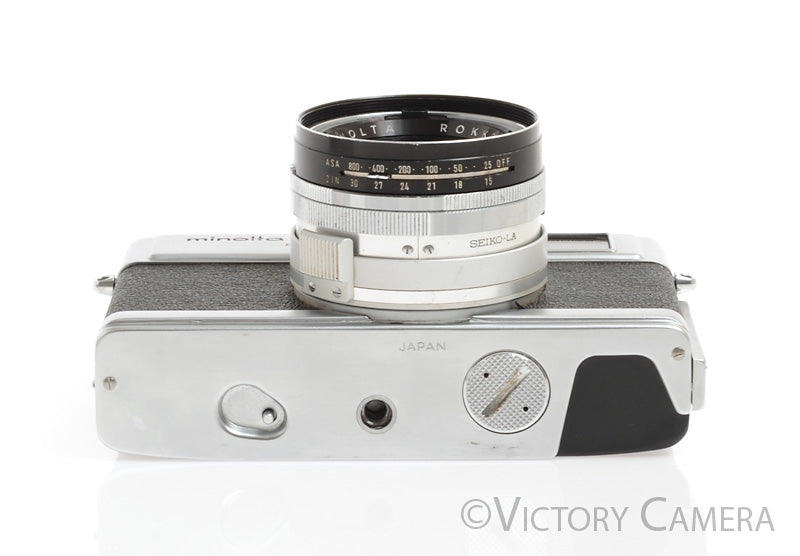 Minolta Hi-Matic 7s Rangefinder Camera with Rokkor 45mm f1.8 Lens -New Seals- - Victory Camera