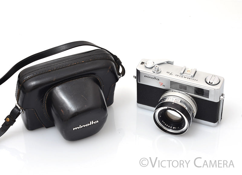 Minolta Hi-Matic 7s Rangefinder Camera with Rokkor 45mm f1.8 Lens  [GOOD]