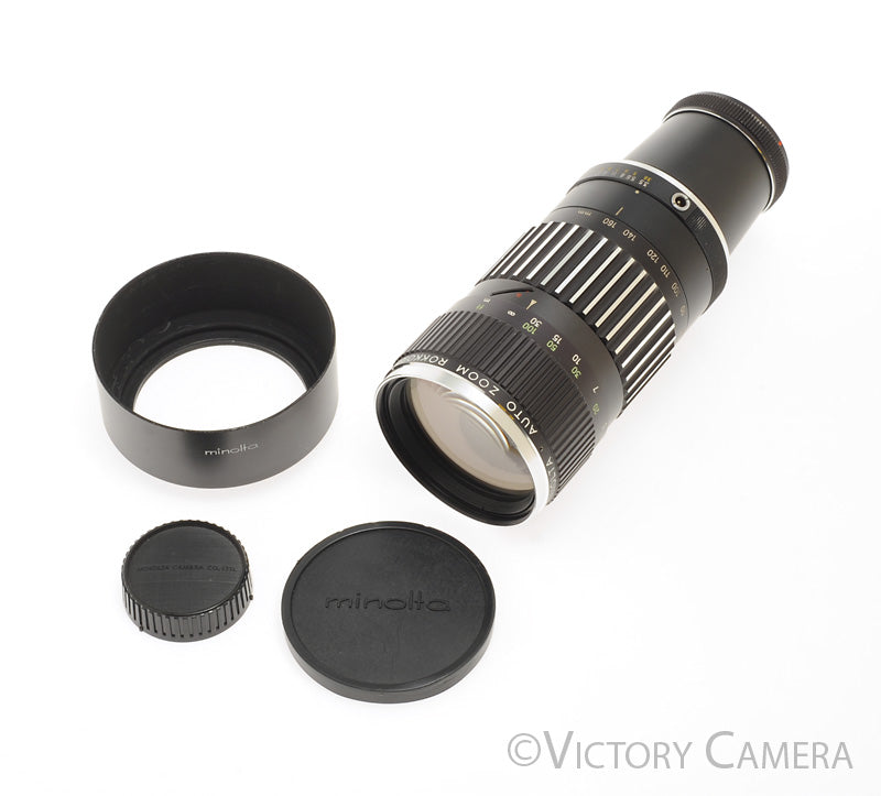 Minolta Auto Zoom Rokkor 80-160mm f3.5 Lens [EXC-] - Victory Camera