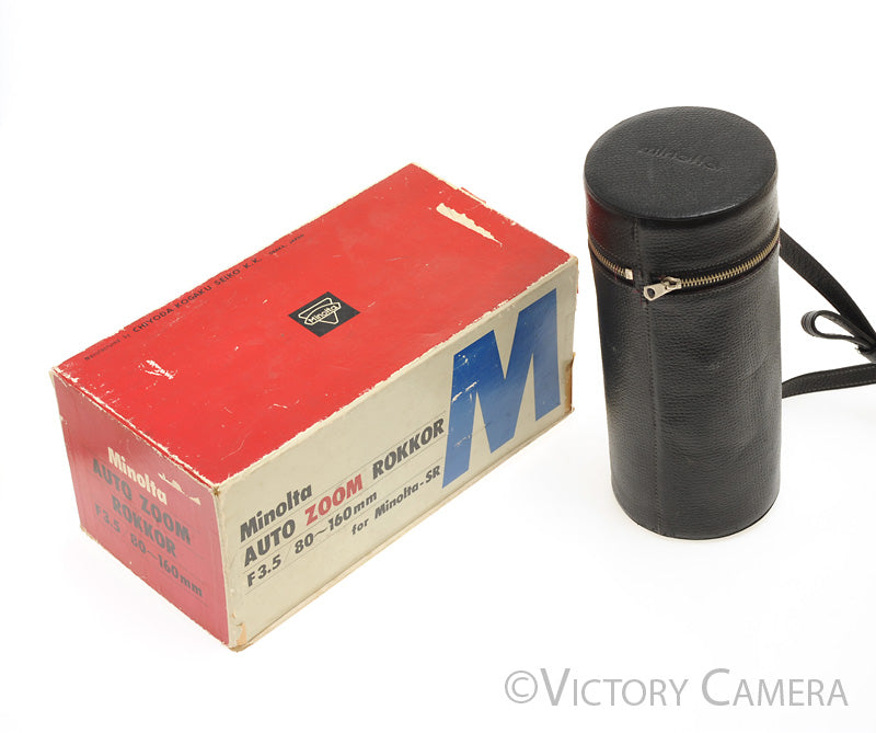 Minolta Auto Zoom Rokkor 80-160mm f3.5 Lens [EXC-] - Victory Camera