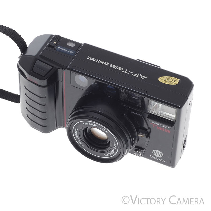 Minolta AF-Tele 35mm Point & Shoot Film Camera [EXC] - Victory Camera
