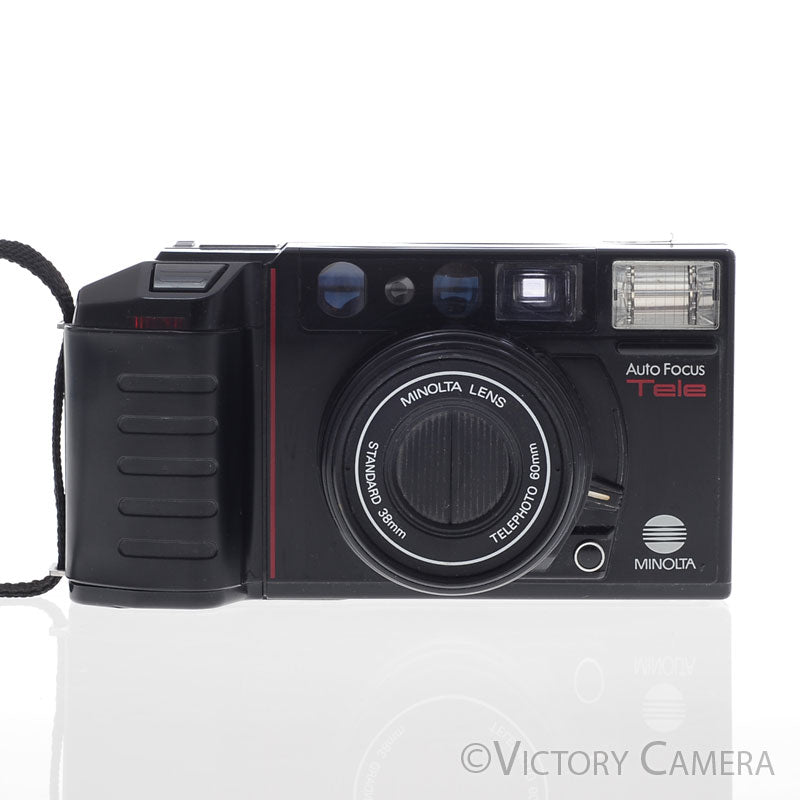Minolta AF-Tele 35mm Point & Shoot Film Camera [EXC] - Victory Camera