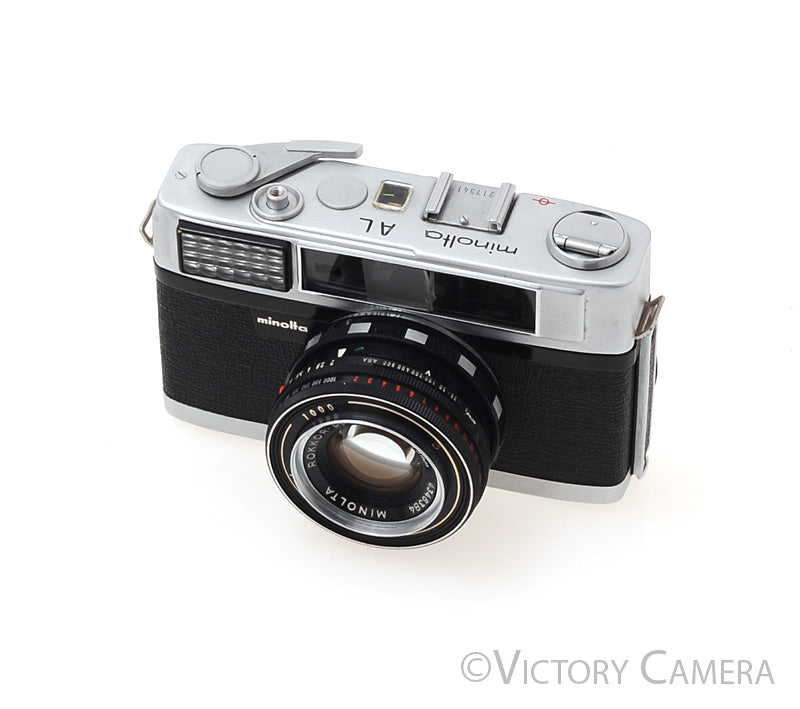 Minolta AL Rangefinder Film Camera w/ 45mm f2 Lens [GOOD] - Victory Camera
