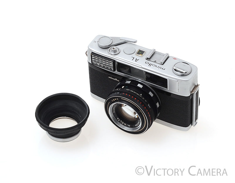 Minolta AL Rangefinder Film Camera w/ 45mm f2 Lens [GOOD] - Victory Camera