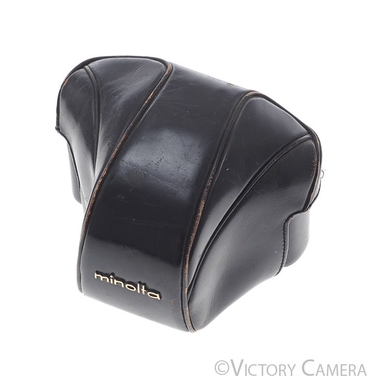 Minolta SRT Brown Leather Ever Ready Case [EXC-] - Victory Camera
