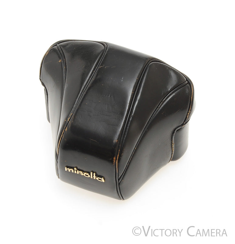 Minolta SRT Black Leather Ever Ready Case [EXC-] - Victory Camera