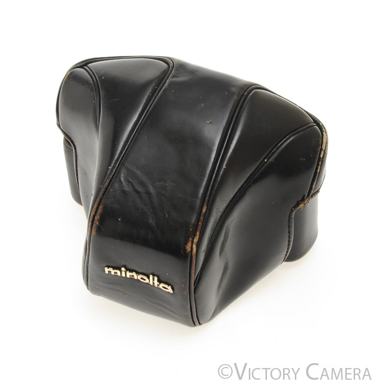 Minolta SRT Black Leather Ever Ready Case [EXC-] - Victory Camera