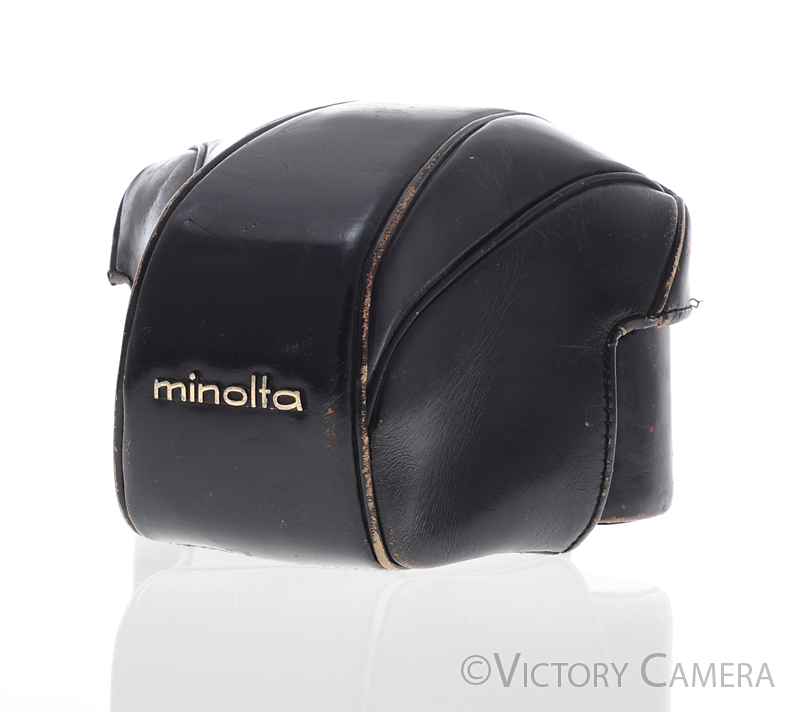 Minolta SRT Brown Leather Ever Ready Case [EXC-] - Victory Camera
