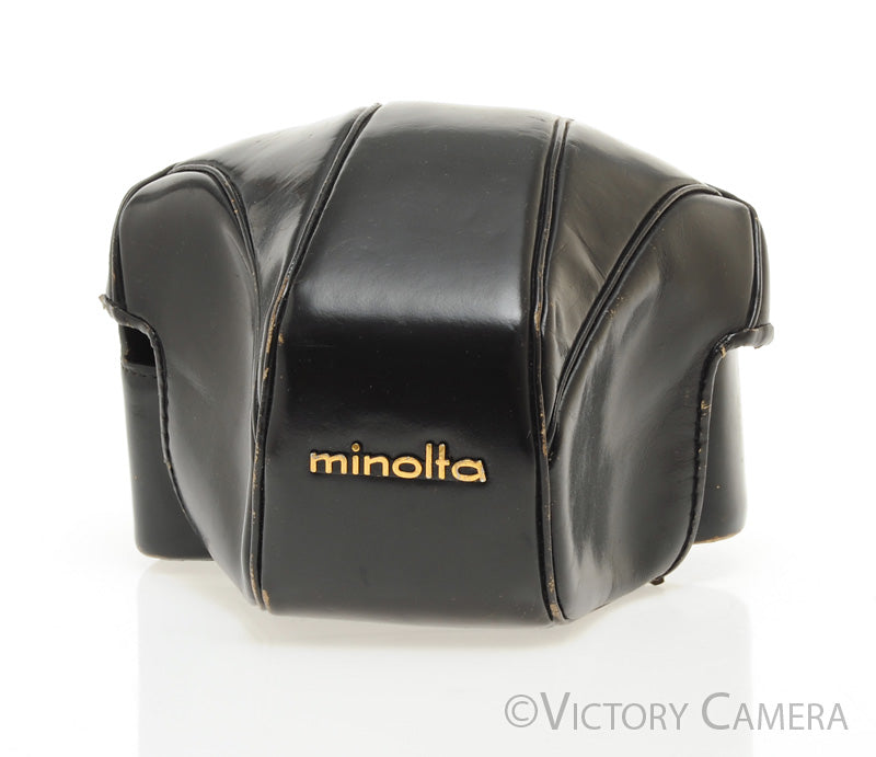 Minolta SRT Black Leather Ever Ready Case [EXC-] - Victory Camera