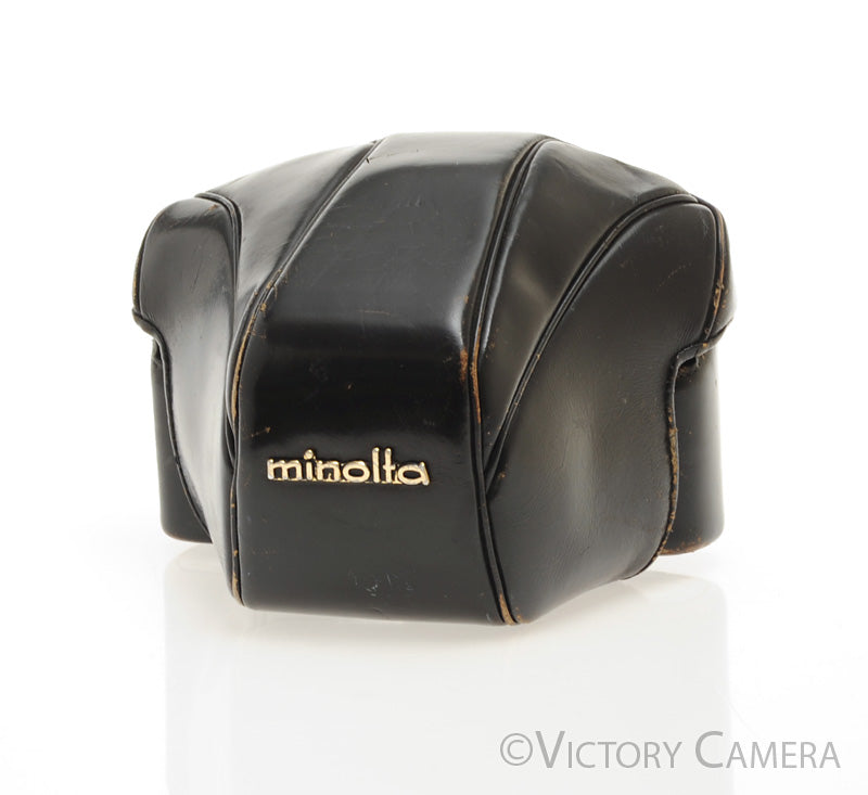 Minolta SRT Black Leather Ever Ready Case [EXC-] - Victory Camera