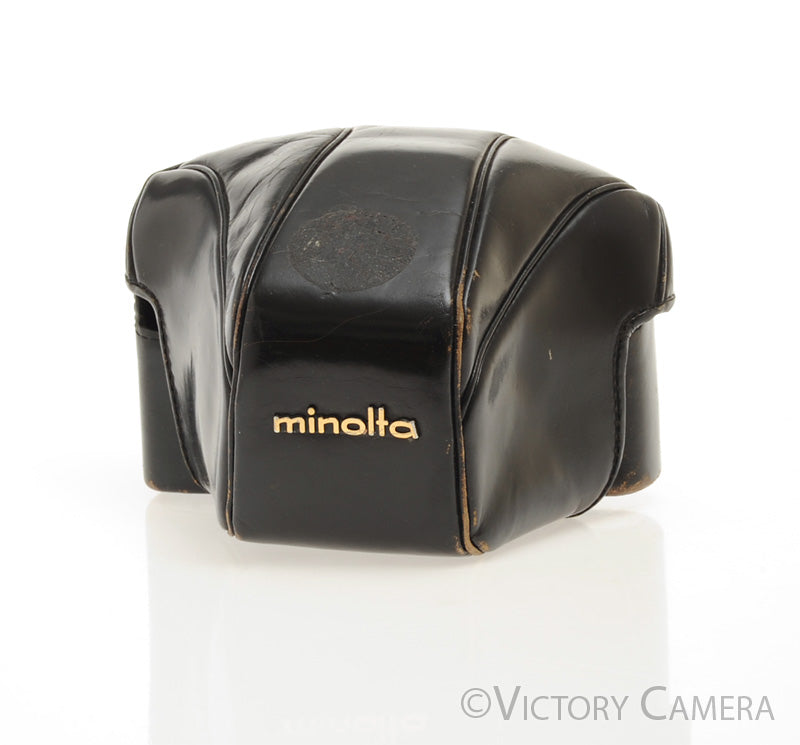 Minolta SRT Black Leather Ever Ready Case [EXC-] - Victory Camera