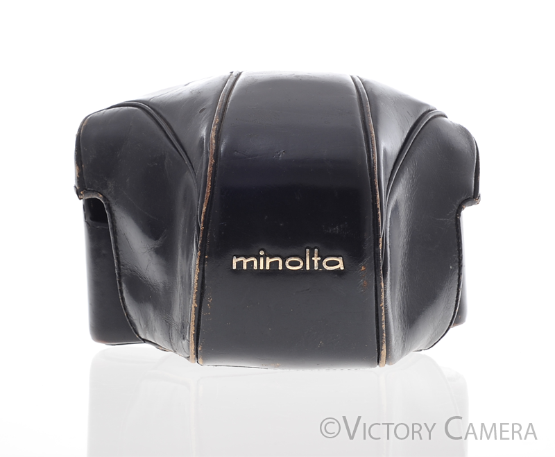 Minolta SRT Brown Leather Ever Ready Case [EXC-] - Victory Camera
