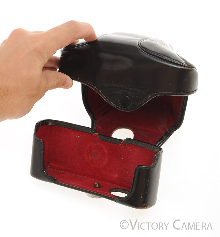 Minolta SRT Black Leather Ever Ready Case [EXC-] - Victory Camera