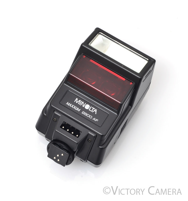 Minolta Maxxum 2800AF External Flash for Film Cameras  [EXC+]