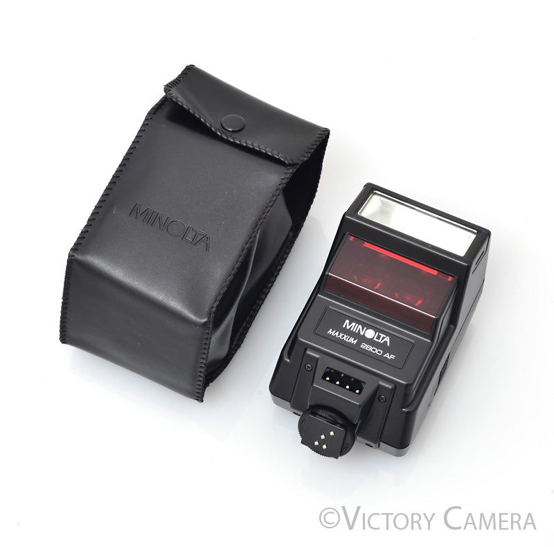 Minolta Maxxum 2800AF External Flash for Film Cameras  [EXC+]