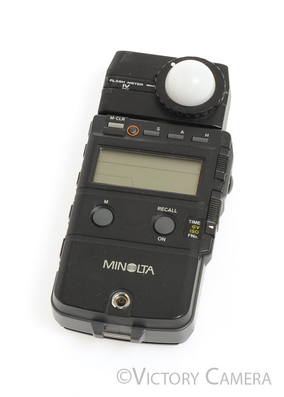 Minolta Flash Meter IV Light Meter / Flash Meter -Accurate- [EXC-] - Victory Camera