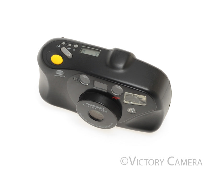 Minolta Freedom Action Zoom 35mm Point & Shoot Film Camera w/ 38-60mm [EXC] - Victory Camera