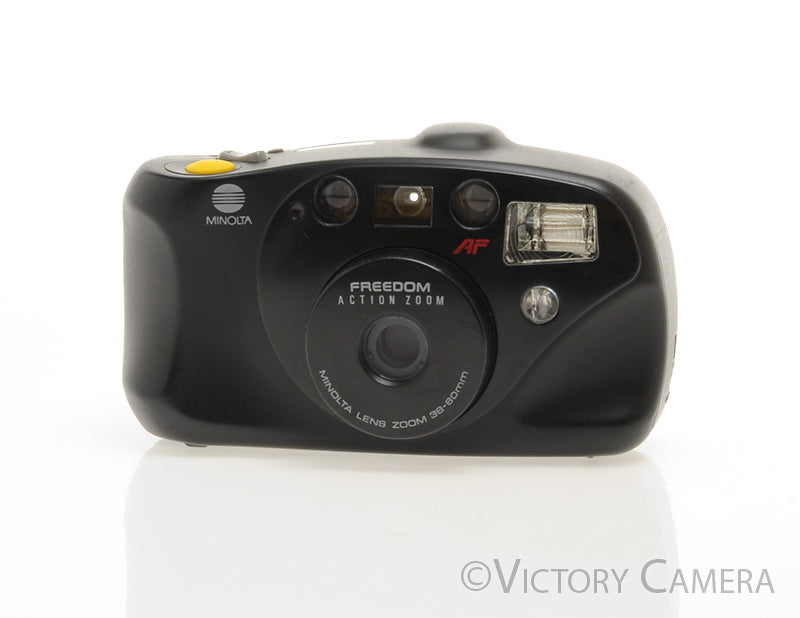 Minolta Freedom Action Zoom 35mm Point & Shoot Film Camera w/ 38-60mm [EXC] - Victory Camera