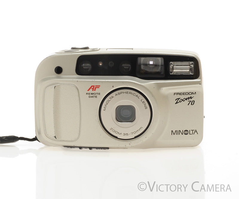 Minolta Freedom Zoom 70 w/ Date 35mm Point &amp; Shoot w/ 35-70mm Lens [EXC] - Victory Camera