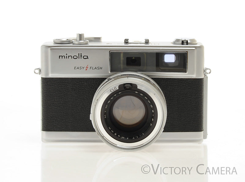 Minolta Hi-Matic 9 Chrome 35mm Rangefinder Camera w/ 45mm f1.7 Lens [EXC] - Victory Camera