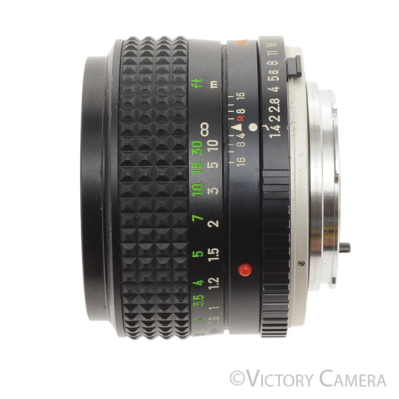 Minolta MC Rokkor-PG 50mm f1.4 Prime Lens [EXC+] - Victory Camera