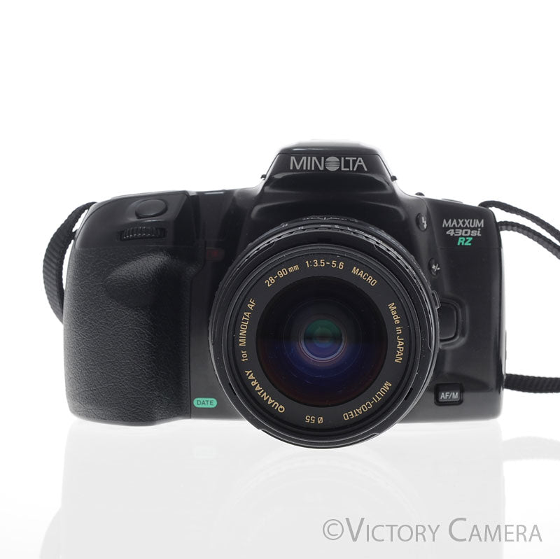 Minolta Maxxum 430si RZ 35mm Film Camera w/ 28-90mm AF Zoom Lens [EXC] - Victory Camera