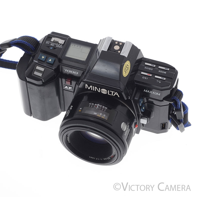 Minolta Maxxum 7000 35mm Film Camera with 50mm f1.7 Prime Lens  [EXC]