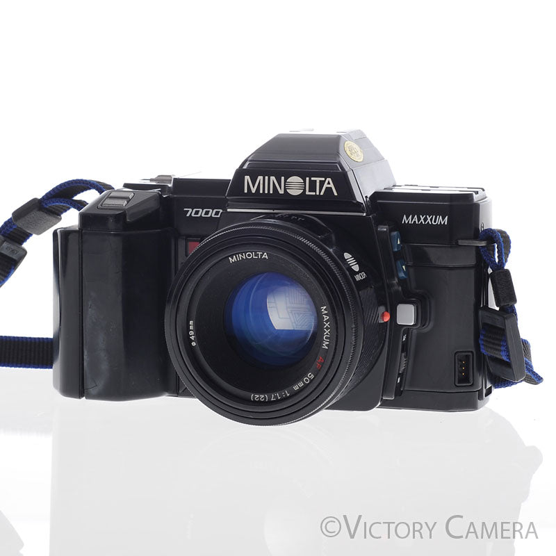 Minolta Maxxum 7000 35mm Film Camera with 50mm f1.7 Prime Lens  [EXC]