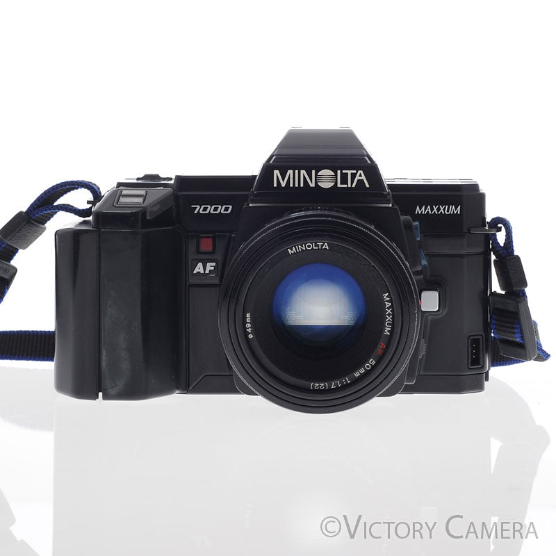 Minolta Maxxum 7000 35mm Film Camera with 50mm f1.7 Prime Lens  [EXC]