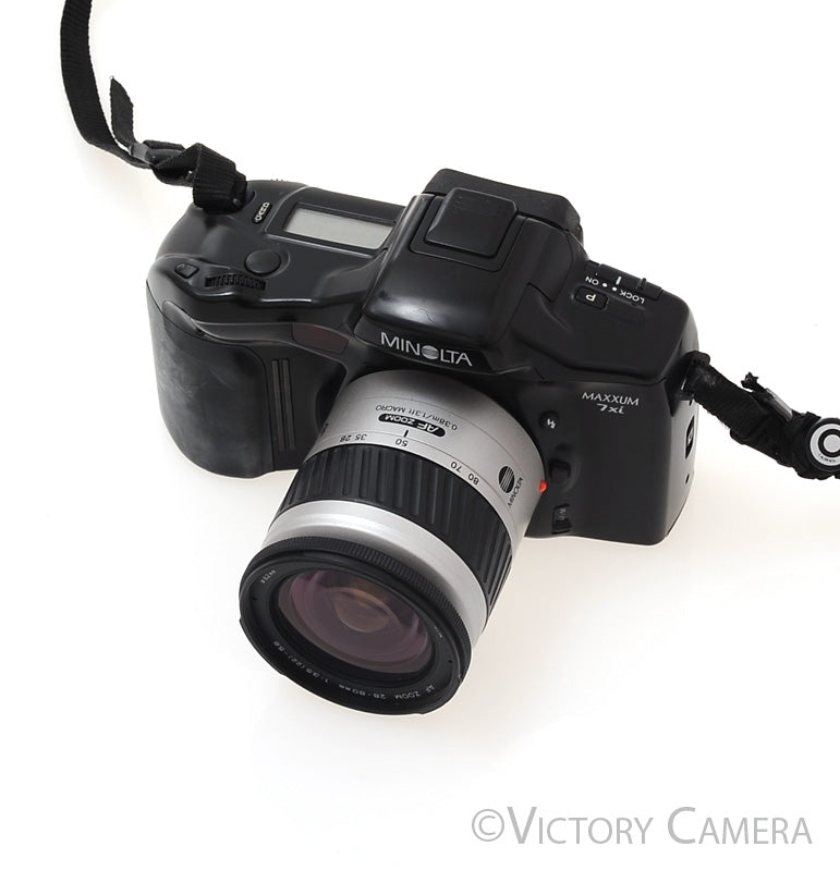Minolta Maxxum 7xi 35mm Autofocus Film Camera w/ 28-80mm Lens [EXC] - Victory Camera