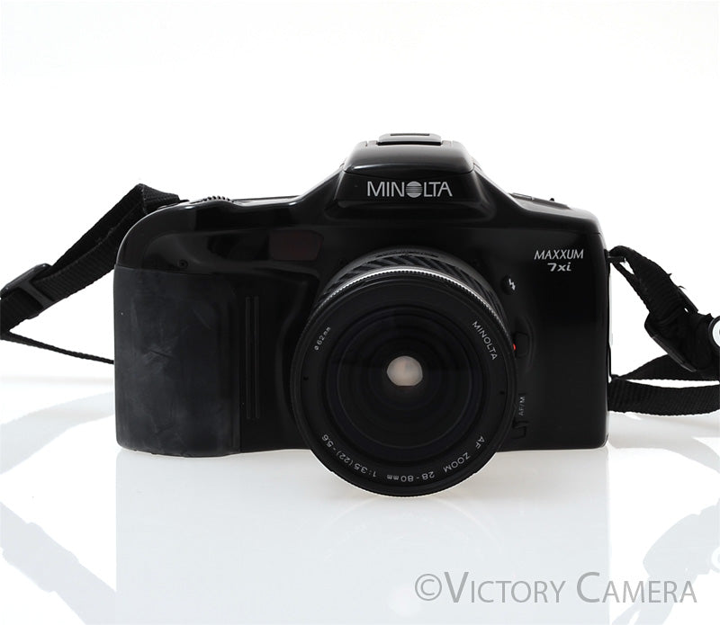 Minolta Maxxum 7xi 35mm Autofocus Film Camera w/ 28-80mm Lens [EXC] - Victory Camera