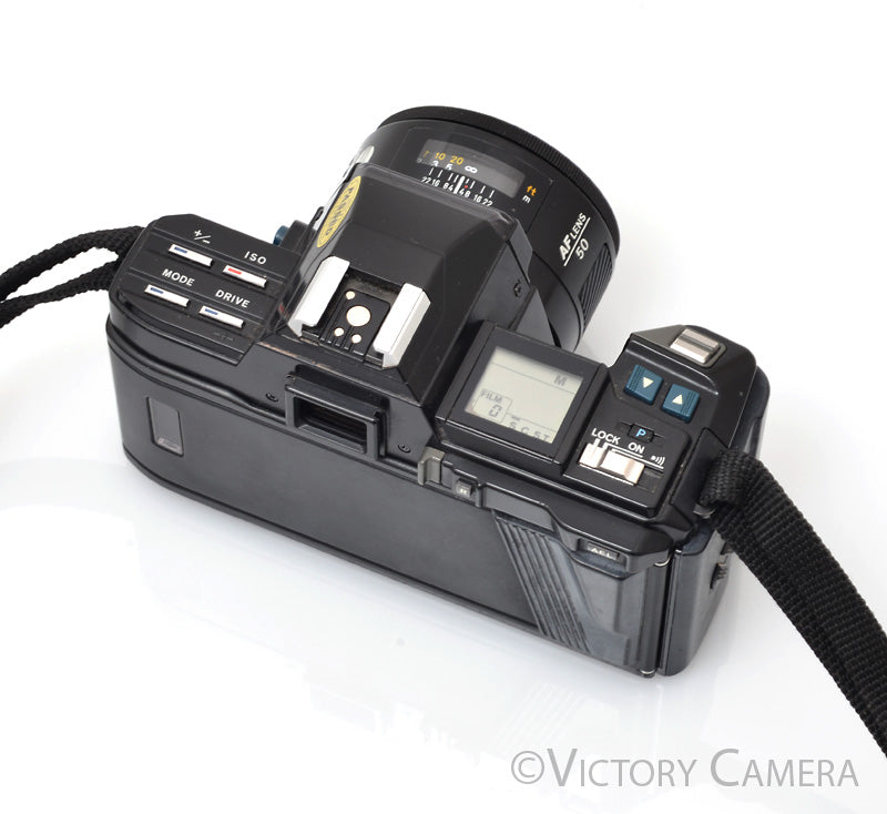 Minolta Maxxum 7000 35mm Film Camera with 50mm f1.7 Prime Lens & Case  [EXC-] - Victory Camera