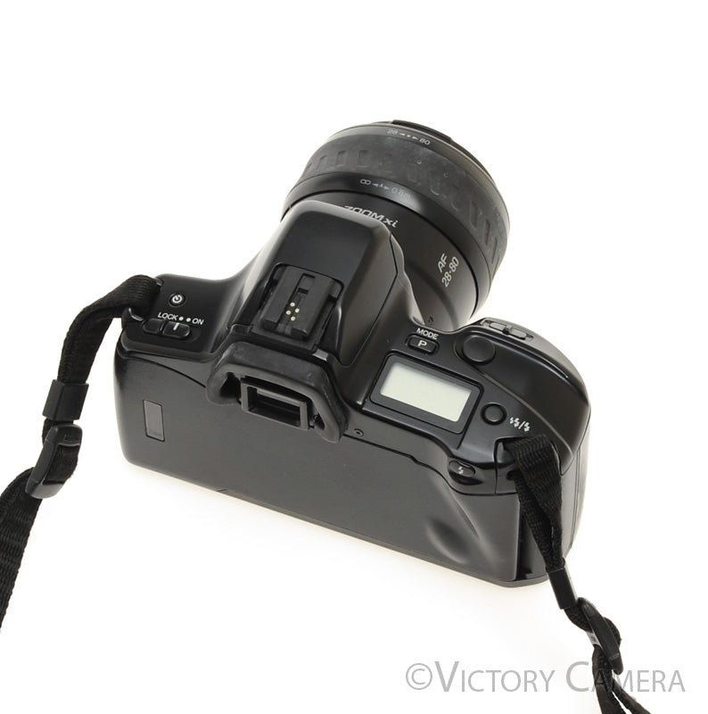 Minolta Maxxum 3xi 35mm Black AF Film Camera w/28-80mm Zoom Lens [EXC] - Victory Camera