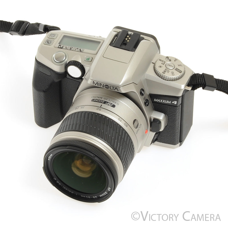 Minolta Maxxum 4 35mm Film SLR Camera w/ 35-80mm Zoom Lens [EXC+]