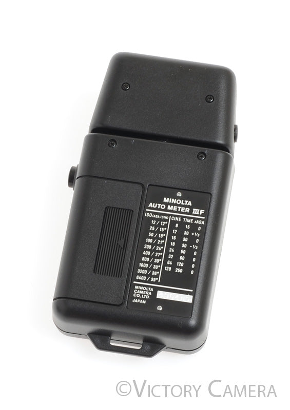 Minolta Autometer IIIF Digital Flash Light Meter w/ Extra Diffusers -Accurate- - Victory Camera