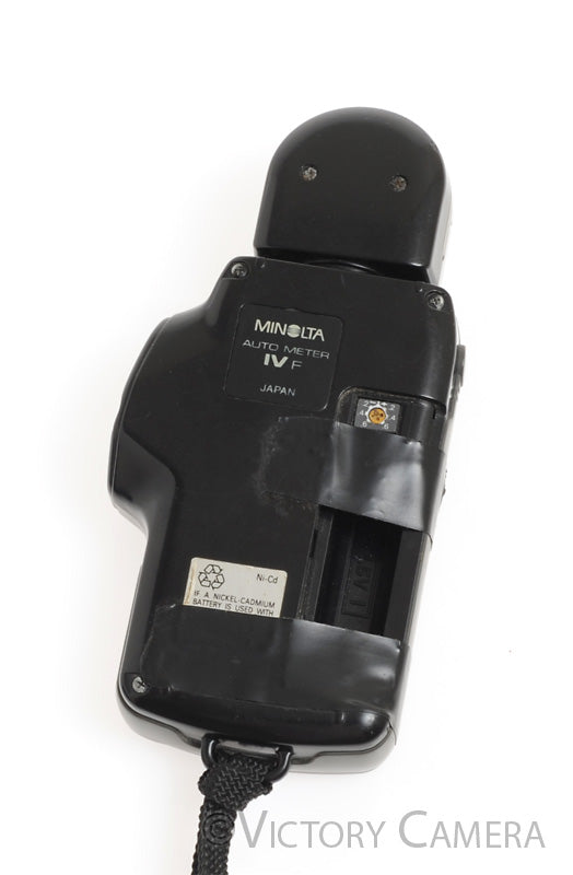 Minolta Auto Meter IV F Light Meter / Flash Meter w/ Case -Works, No Door-
