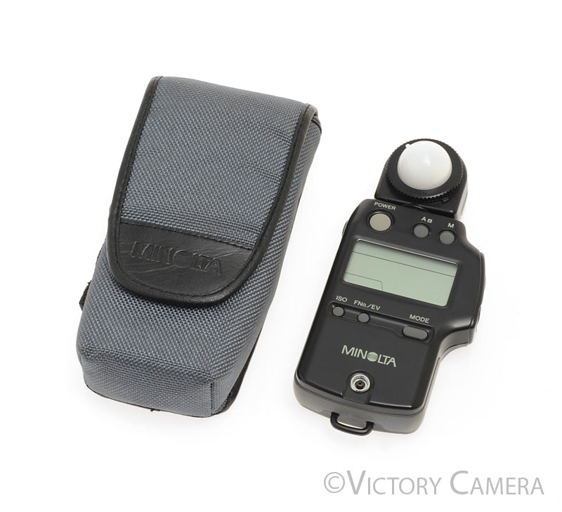 Minolta Auto Meter IV F Light Meter / Flash Meter w/ Case  [EXC] - Victory Camera